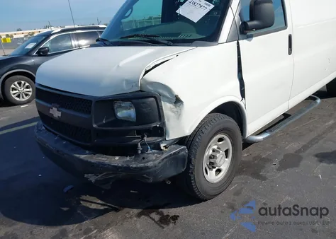2010 Chevrolet Express 2500 Work Van from USA, damaged, VIN 1GCZGGBA6A1150711